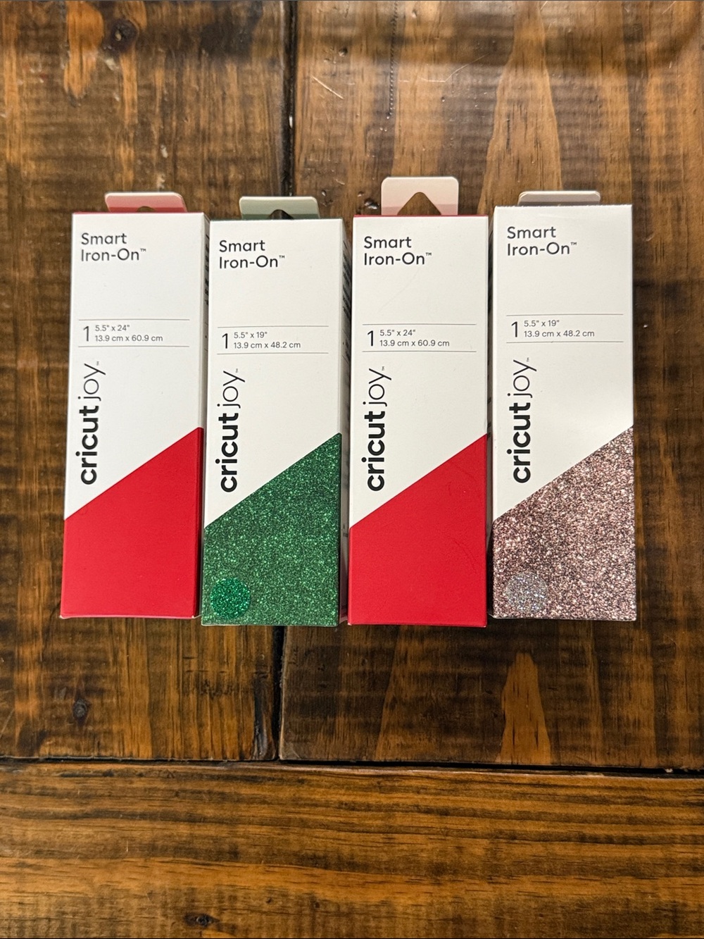 Cricut Joy Smart Iron-On Variety Pack - Red, Green, Multi